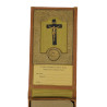 Coffret religieux, Manual of Catholic Devotions for Soldiers and Sailors, 1905, avec chapelet