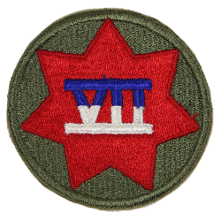 Patch, VII Corps, US Army, Utah Beach, Ardennes