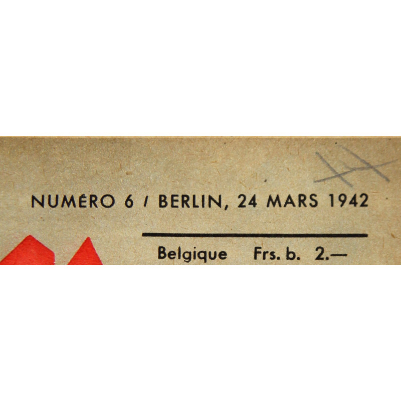 Magazine, Der Adler, 24 mars 1942, édition française