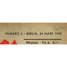 Magazine, Der Adler, March 24, 1942, French Edition