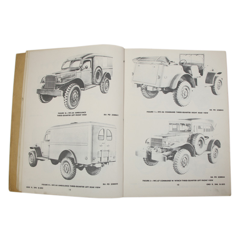 Manuel technique, Truck, ¾-Ton, 4 x 4 (Dodge) (Model T-214), 1945