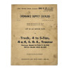 Manual, Technical, Truck, 4 to 5-Ton, 4 x 4, C. O. E., Tractor (Autocar Model U-7144-T) (G-510) (White Model 444) (G-691)