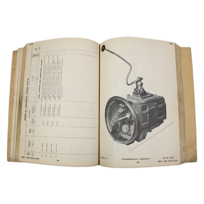 Manuel technique, Truck, 4 to 5-Ton, 4 x 4, C. O. E., Tractor (Autocar Model U-7144-T) (G-510) (White Model 444) (G-691)