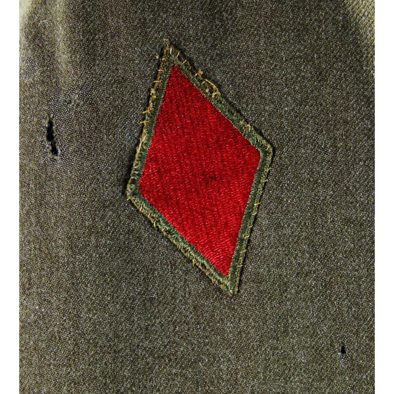 Jacket, Ike, Pfc. Glenn Stiarwalt, Co. K, 2nd Inf. Regt., 5th Infantry Division, ETO