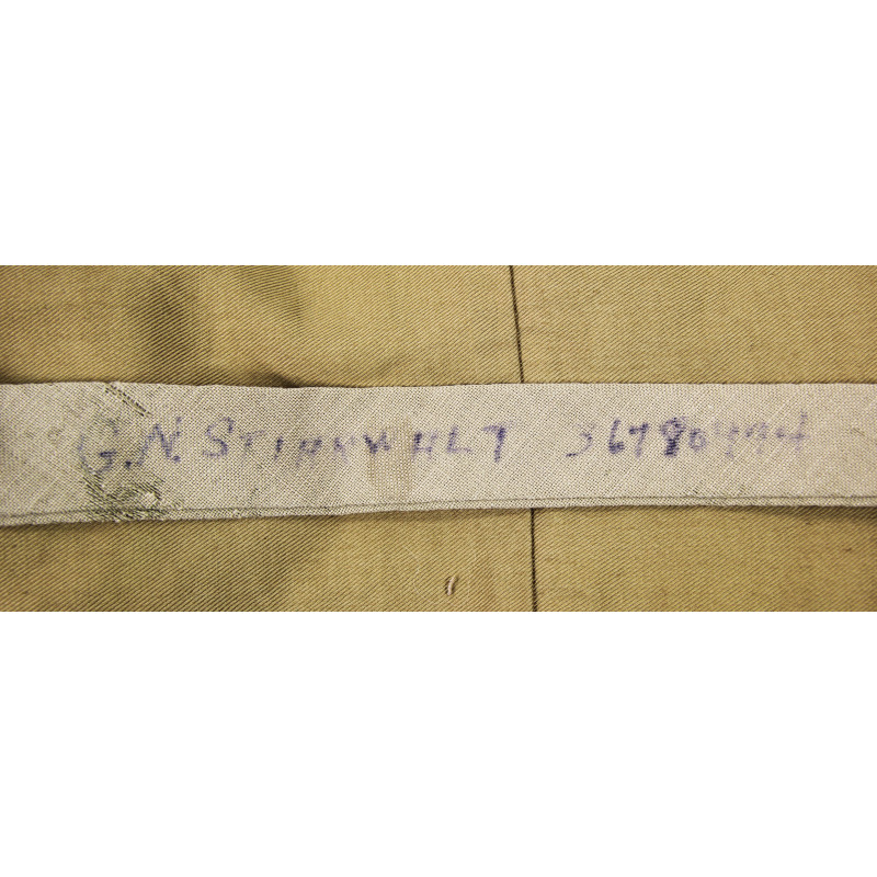 Blouson Ike, Pfc. Glenn Stiarwalt, Co. K, 2nd Inf. Regt., 5th Infantry Division, ETO