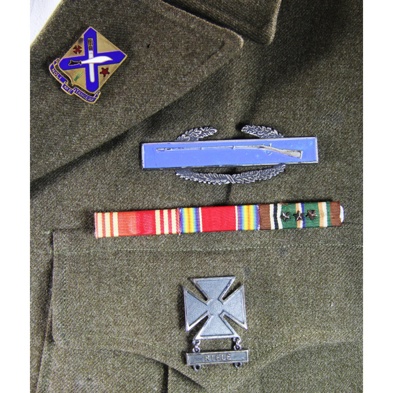 Blouson Ike, Pfc. Glenn Stiarwalt, Co. K, 2nd Inf. Regt., 5th Infantry Division, ETO