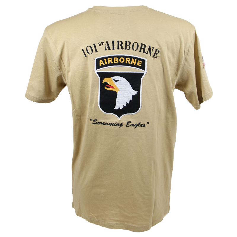 T-shirt, 101st Airborne Division, beige