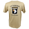 T-shirt, 101st Airborne Division, coyotte