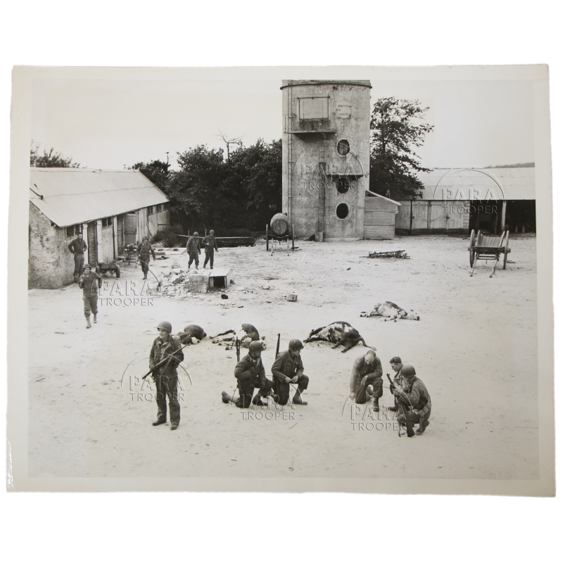 Radiotelephoto, US Army, 4th Inf. Div., Utah Beach, D-Day