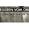 Magazine, Die Wehrmacht, January 31, 1940