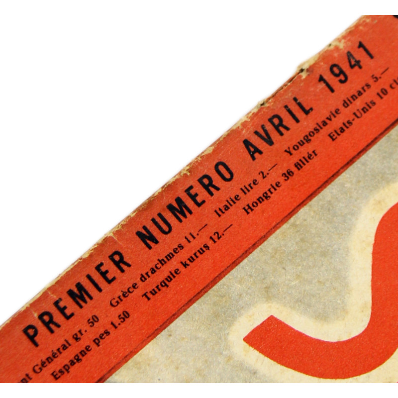 Magazine, Signal, numéro 1, avril 1941, édition française