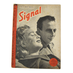 Magazine, Signal, No. 1, April 1941, French Edition