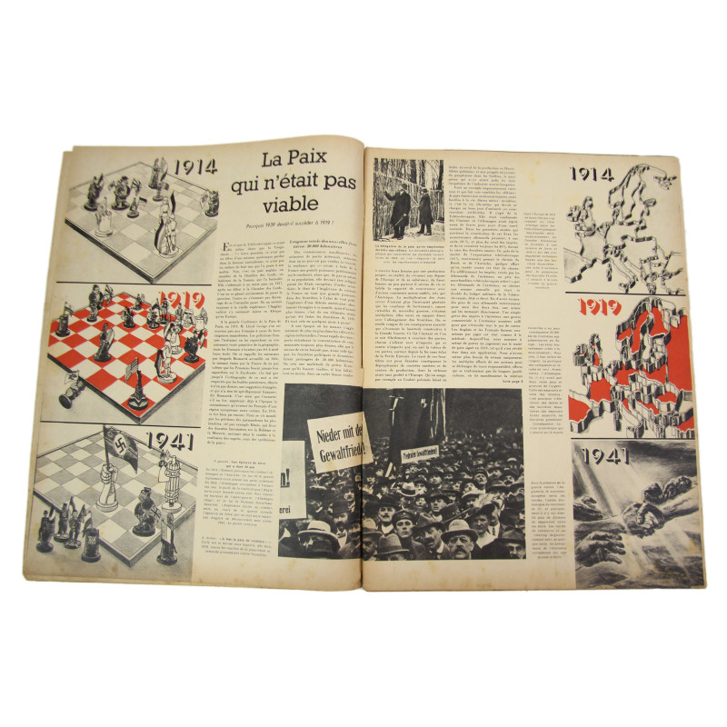 Magazine, Signal, numéro 1, avril 1941, édition française