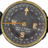 Compass, Marching, W.& L.E. GURLEY, with Canvas Pouch, Impregnated
