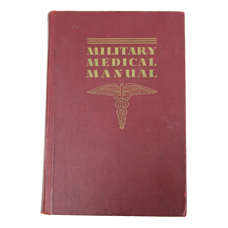 Military Medical Manual, US Army, 1942, Cpt. Frank Jones, Co. D, 66th Med. Regt.