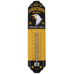 Wall-mounted thermometer, 101st Airborne Division