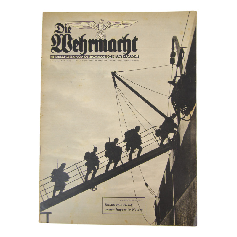 Magazine, Die Wehrmacht, April 24, 1940