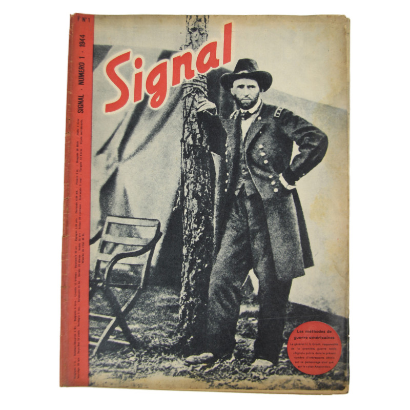 Magazine, Signal, No. 1, 1944, French Edition