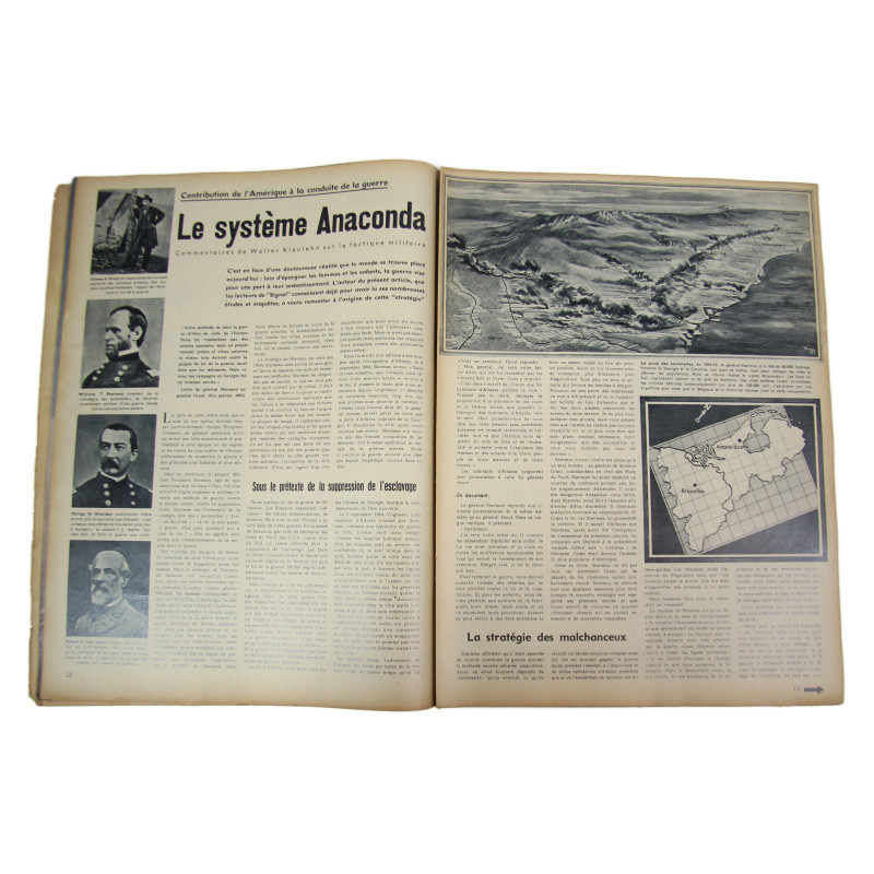 Magazine, Signal, numéro 1, 1944, édition française