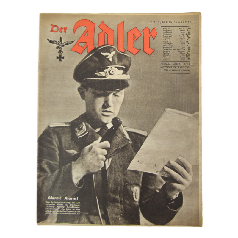 Magazine, Der Adler, May 16, 1944