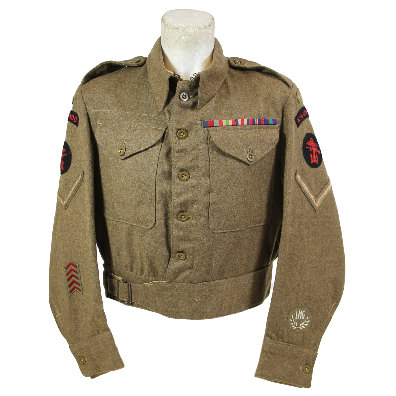 Battledress britannique, Pattern 1940, Lance Corporal, No. 4 Commando, FFL, 1944