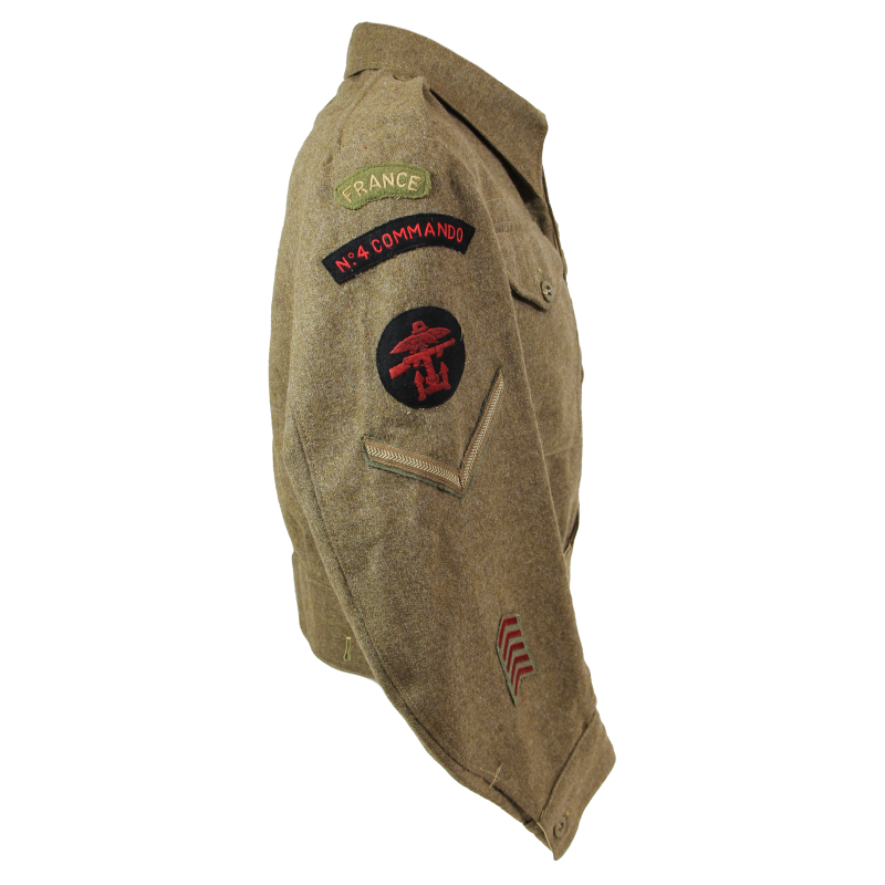 Battledress britannique, Pattern 1940, Lance Corporal, No. 4 Commando, FFL, 1944