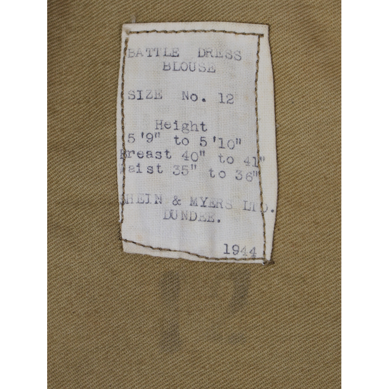 Battledress britannique, Pattern 1940, Lance Corporal, No. 4 Commando, FFL, 1944