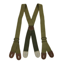 Bretelles, pantalon de parachutiste M-1942, bicolores