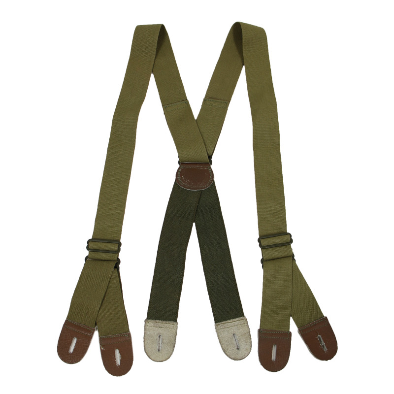 Bretelles, pantalon de parachutiste M-1942, bicolores