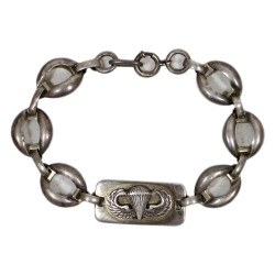 Bracelet, Chain, US Army, Parachutist, Sterling