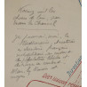 Document, Strategic, Schéma participation française, TRES SECRET, 1944