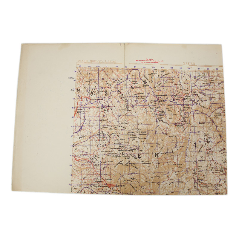 Document stratégique, Schéma participation française, TRES SECRET, 1944