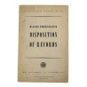 Manuel, Pamphlet No. 12-5, Records Administration, Disposition of Records, 1944