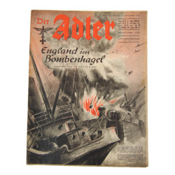 Magazine, Der Adler, 3 septembre 1940, édition bilingue