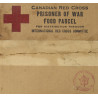 Carton, Canadian Red Cross, Food Parcel, Prisoner of War