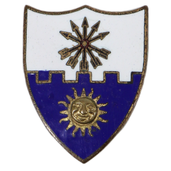 Crest, DUI, 22nd Inf. Rgt., 4th Infantry Division, GEMSCO, PB