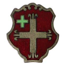 Crest, 2nd Medical Battalion, 2nd Infantry Division, à épingle