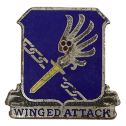 Crest, 188th GIR, 11th Airborne Division, à épingle
