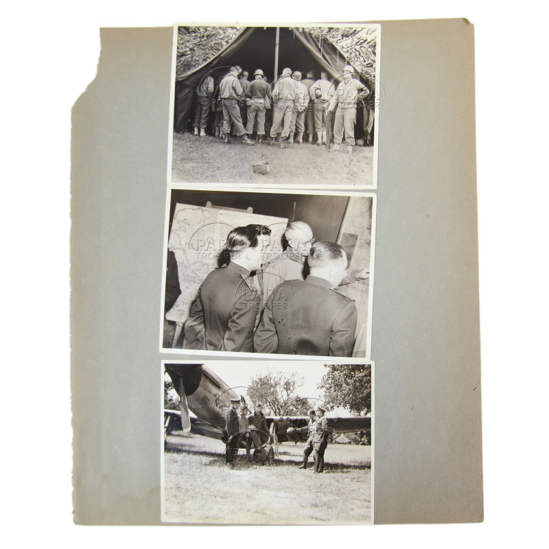 Photographies, US Army, officiers de liaison américains et soviétiques, Normandie, France, Allemagne, Égypte, Ukraine, 1944-1946