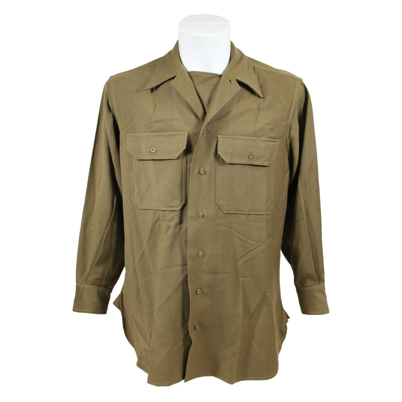 Chemise moutarde, Special, British-Made, 15 ½ x 32, 1944