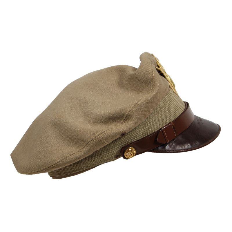 Casquette officier, US Army, chino, 50 missions