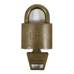 Padlock, AMERICAN LOCK COMPANY U.S.A., with Key