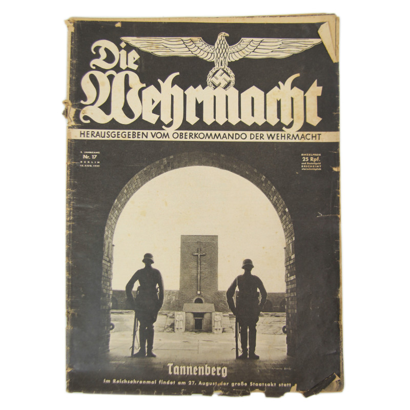 Magazine, Die Wehrmacht, August 16, 1939