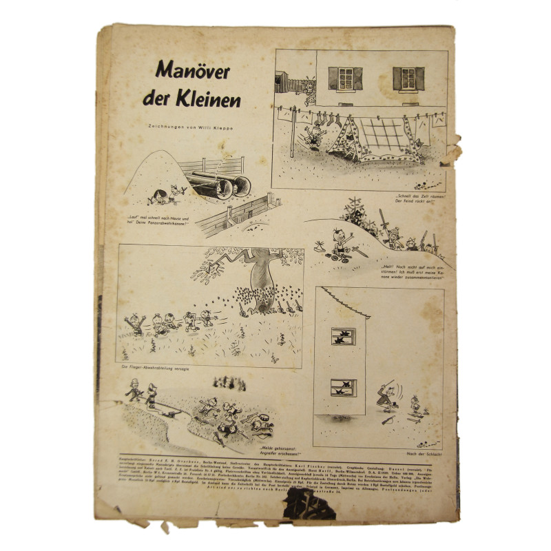 Magazine, Die Wehrmacht, August 16, 1939
