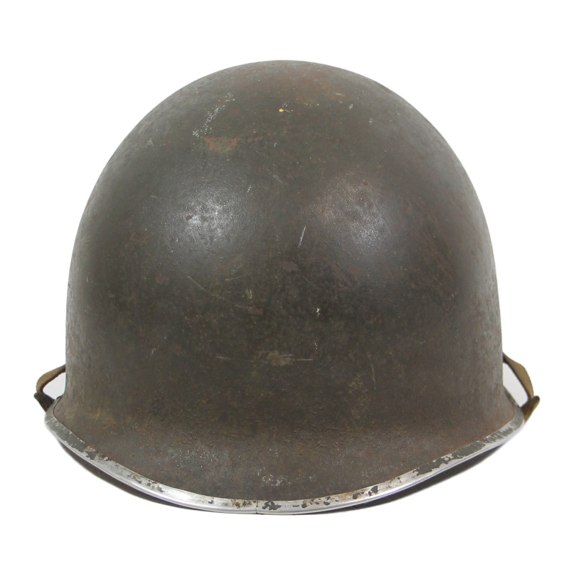 Helmet, M1, Fixed Loops, ST. CLAIR RUBBER CO. Liner, Technician 4th Grade