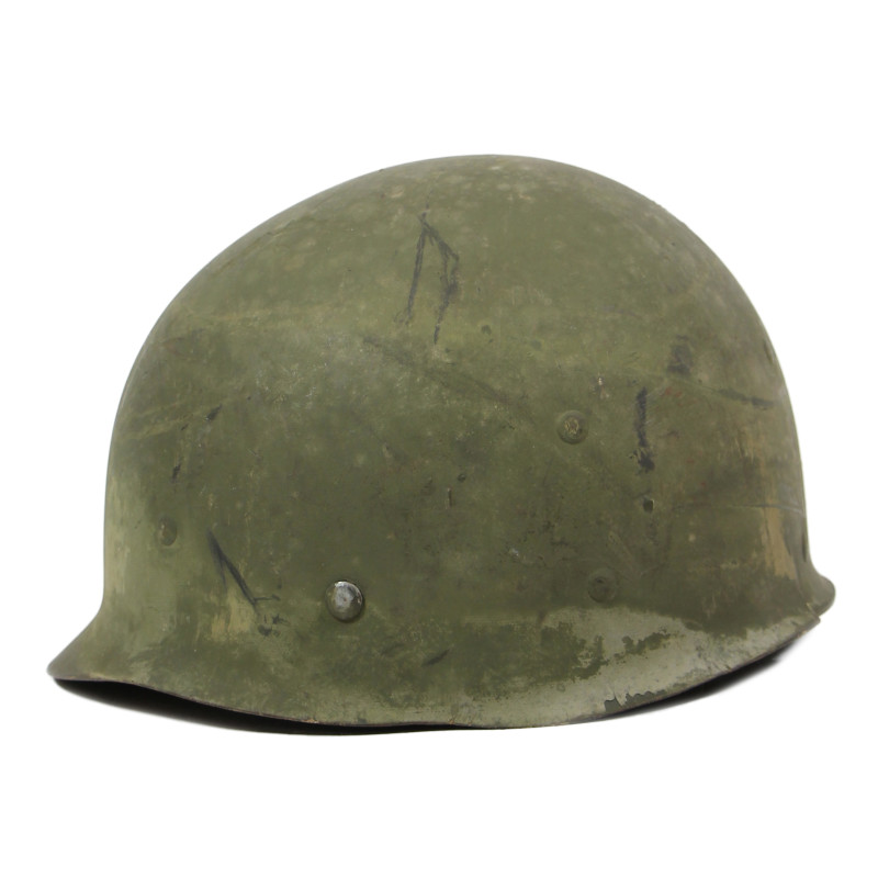 Casque M1, pattes fixes, liner ST. CLAIR RUBBER CO., Technician 4th Grade