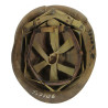 Helmet, M1, Fixed Loops, ST. CLAIR RUBBER CO. Liner, Technician 4th Grade