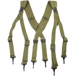 Suspenders, Belt, M-1936, HINSON MFG. CO. 1942, Mint