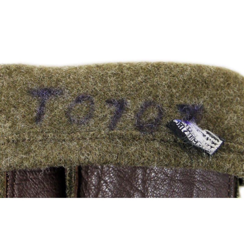 Gants en laine et cuir, US Army, THE MODE KTG. MILLS INC., taille 9