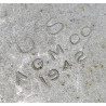 Gourde US Army, A.G.M. CO., complète, housse renforcée, A.G. CORP. 1942